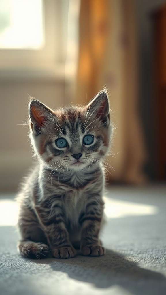 Kucing Kecil yang Kesepian