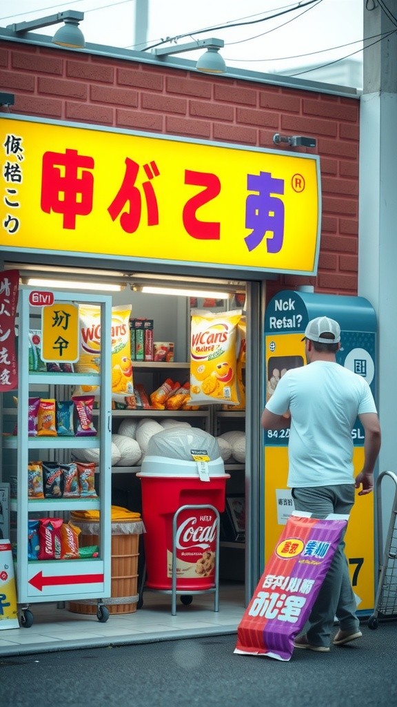 Sahabat Baru di Minimarket
