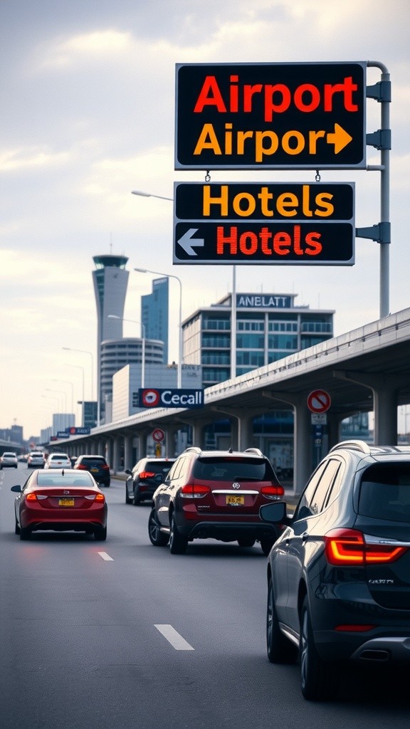 Informations utiles pendant le trajet vers l'hôtel