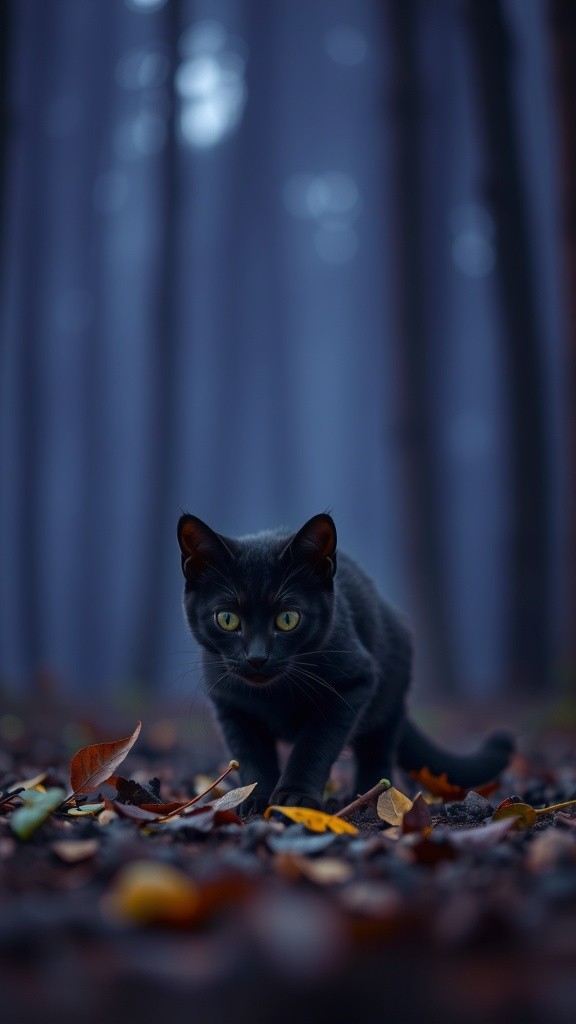 Malam Mencekam: Kucing Hitam dan Manusia Serigala