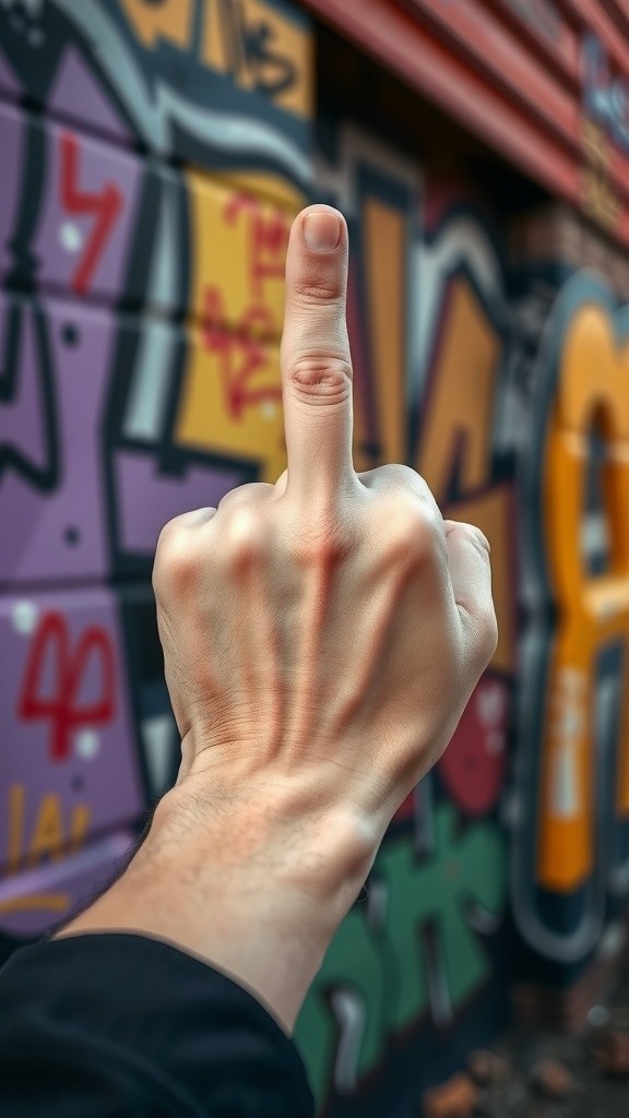 تاريخ حركة الأصبع الأوسط ومعركة أجينكورت