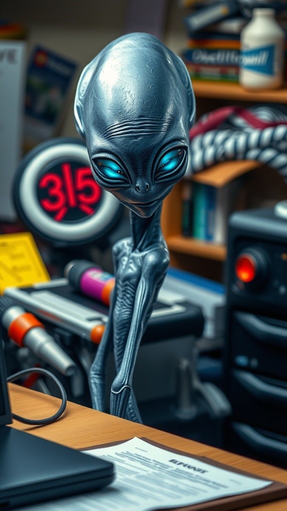 Alien dan Mahasiswa: Misi Observasi yang Gagal