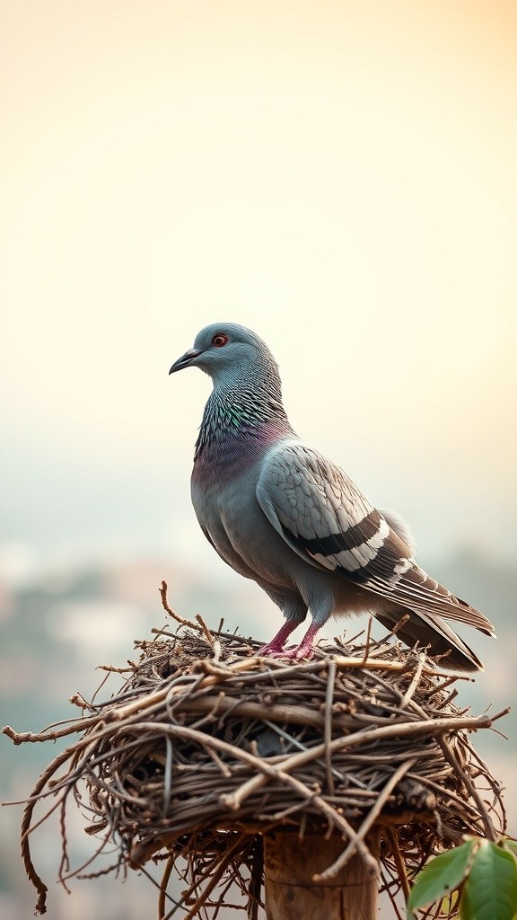 कबूतर और उसके खोए हुए चूजे की कहानी