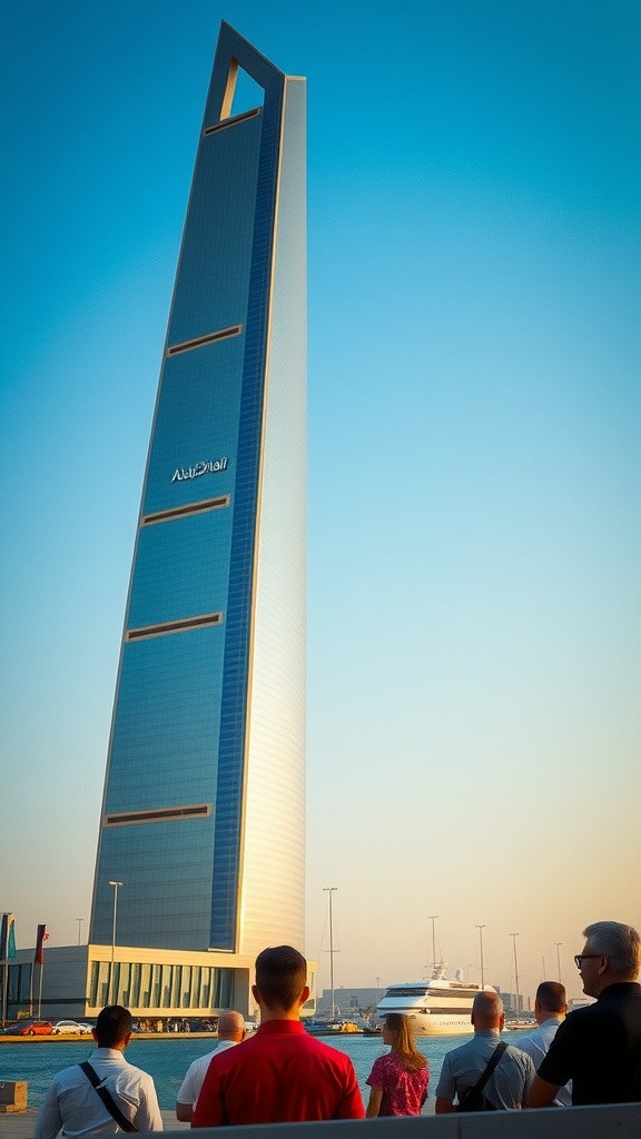 Gedung Miring Terbesar di Dunia: Capital Gate di Abu Dhabi!