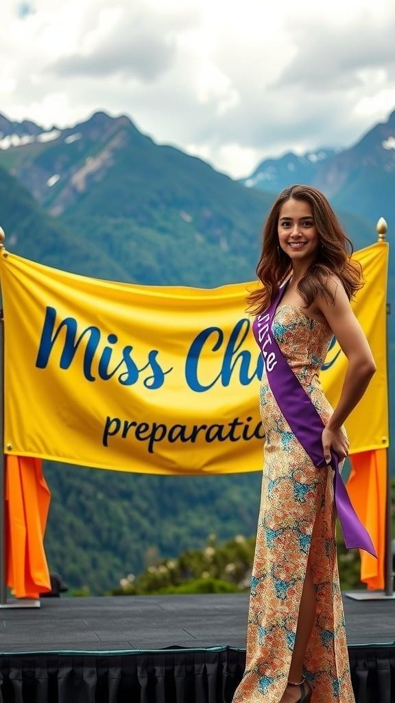 Preparación Integral de una Miss Chile para el Miss Universo