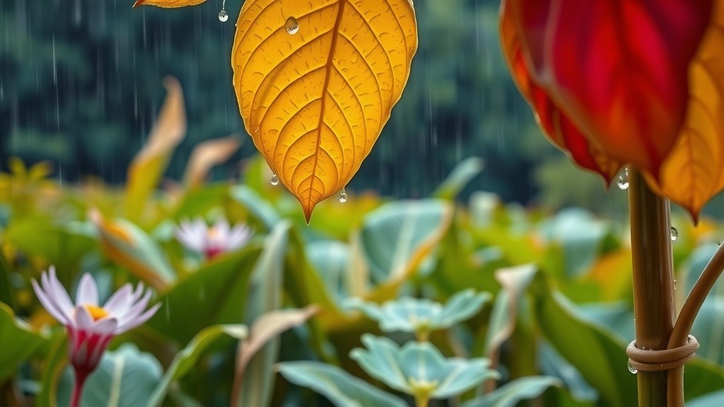 Raining
