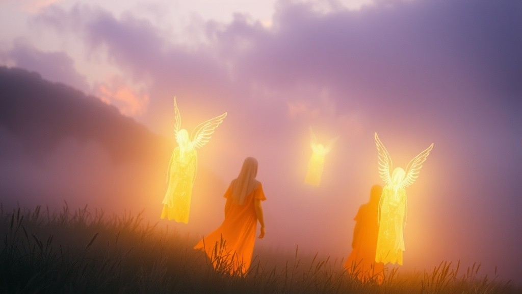 Las Almas en el Purgatorio y Sus Ángeles Guardianes