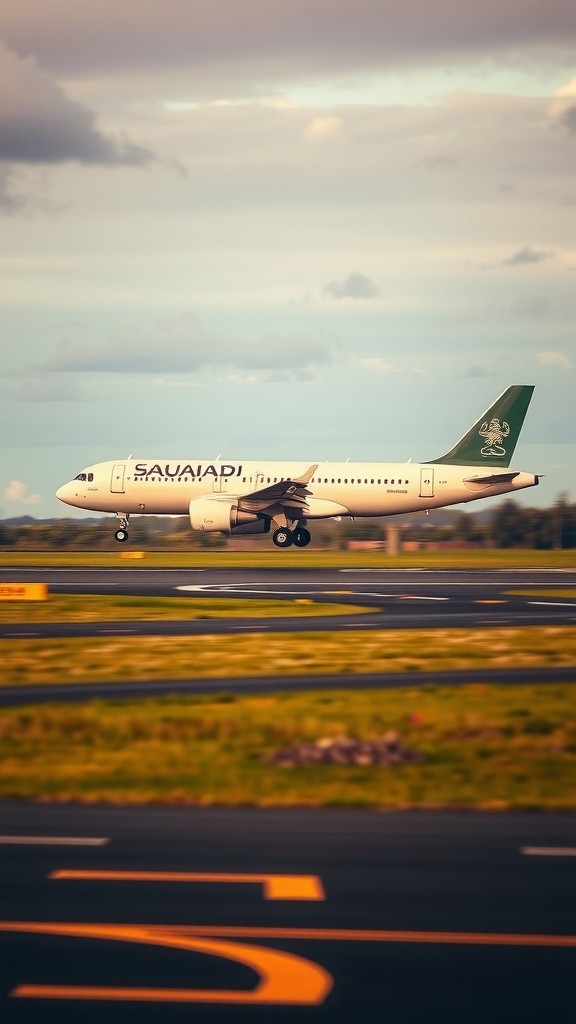 Pendaratan Darurat Pesawat Saudi Arabian Airlines di Kualanamu