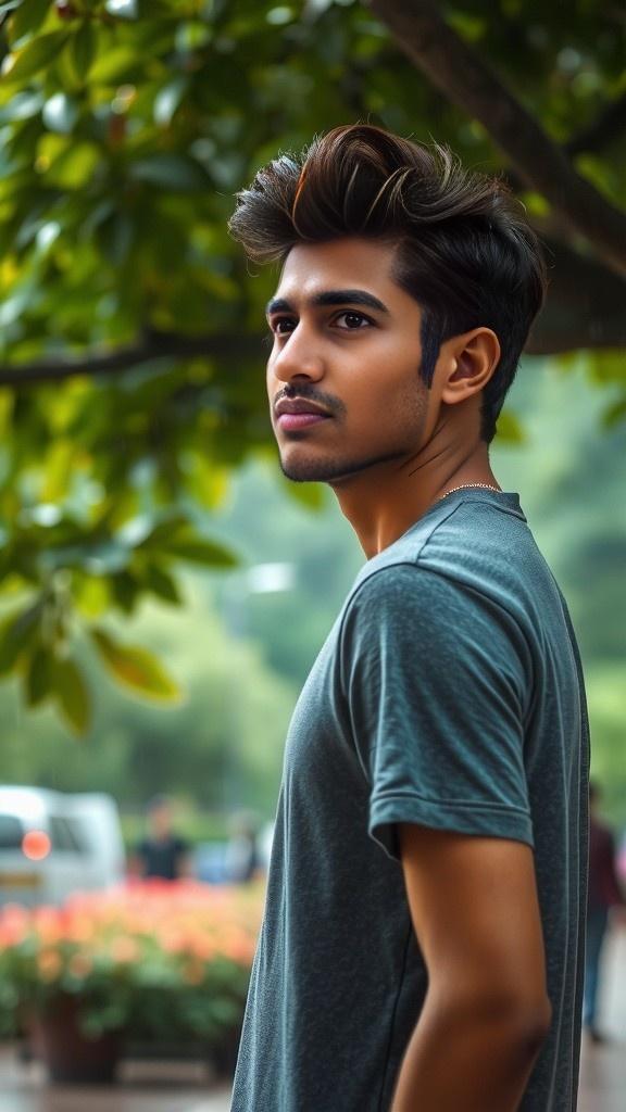 বৃষ্টির মাঝে প্রথম সাক্ষাৎ