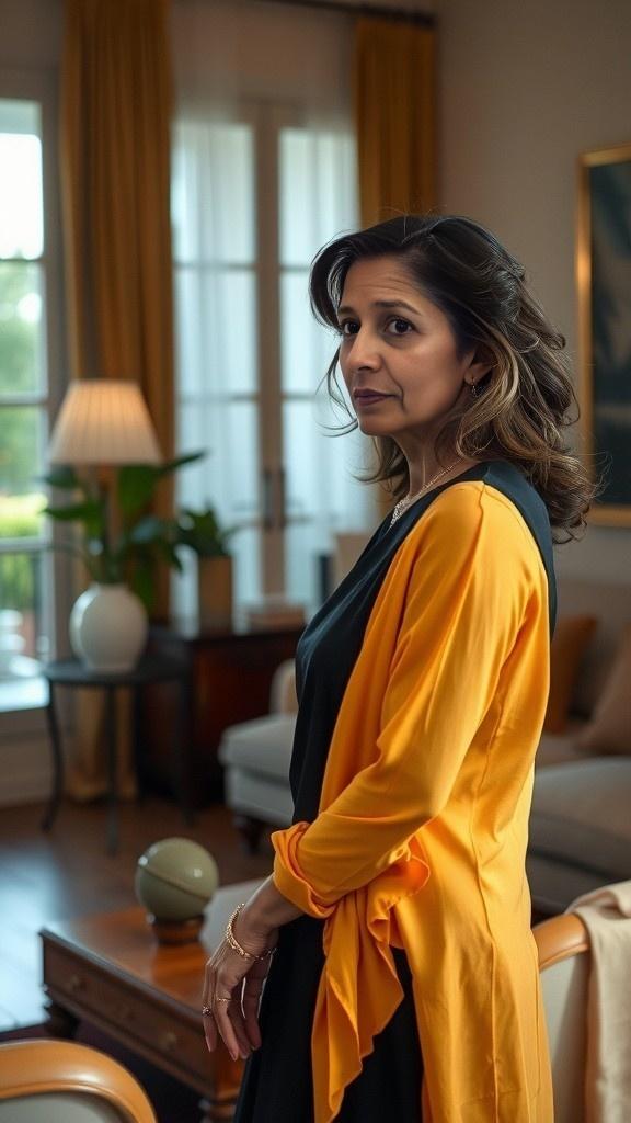 Véronique et la femme de ménage enceinte