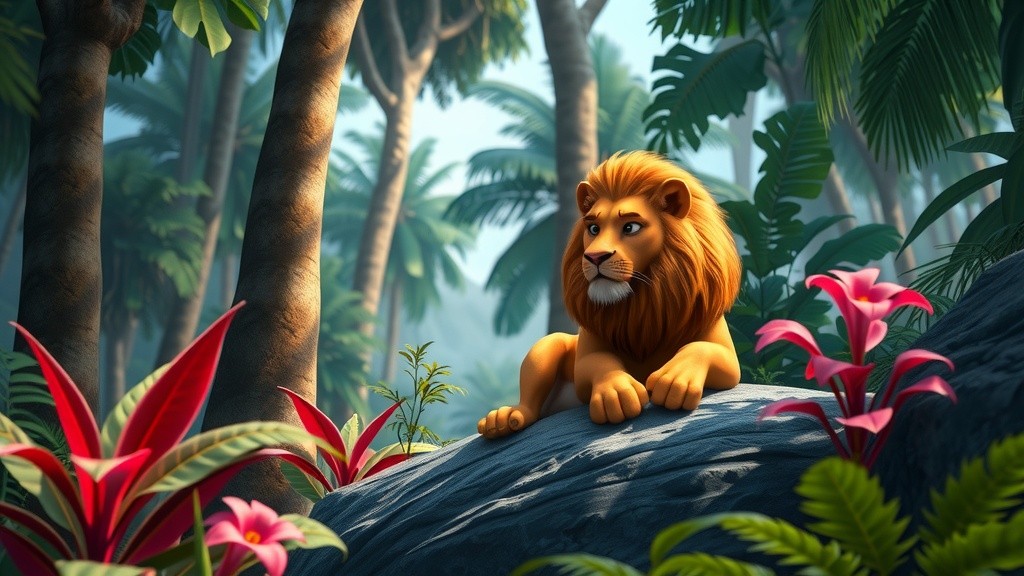 The Lion's Fall: A Tale of Power and Weakness