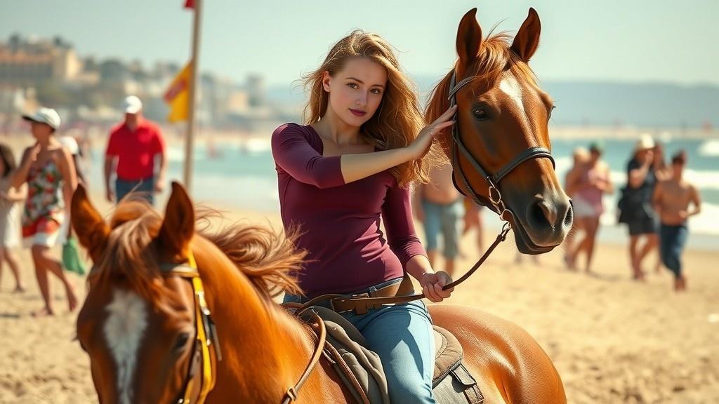 Beach Gallop: The Great Shark Abduction