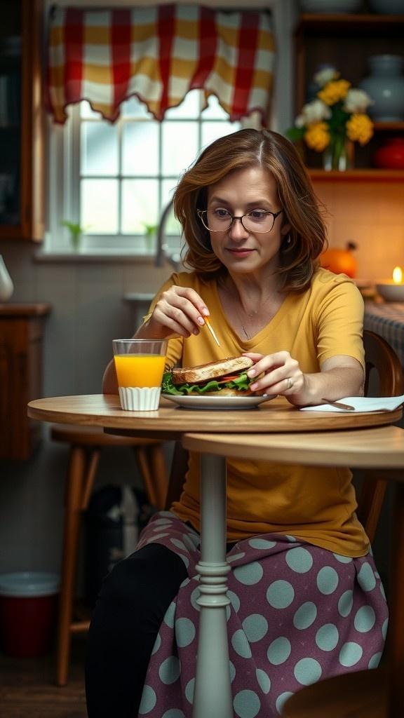 Margaret D Wick: Alone in Eating, United in Work