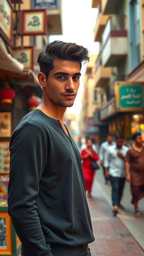 الشاب والشجاعة في المسجد