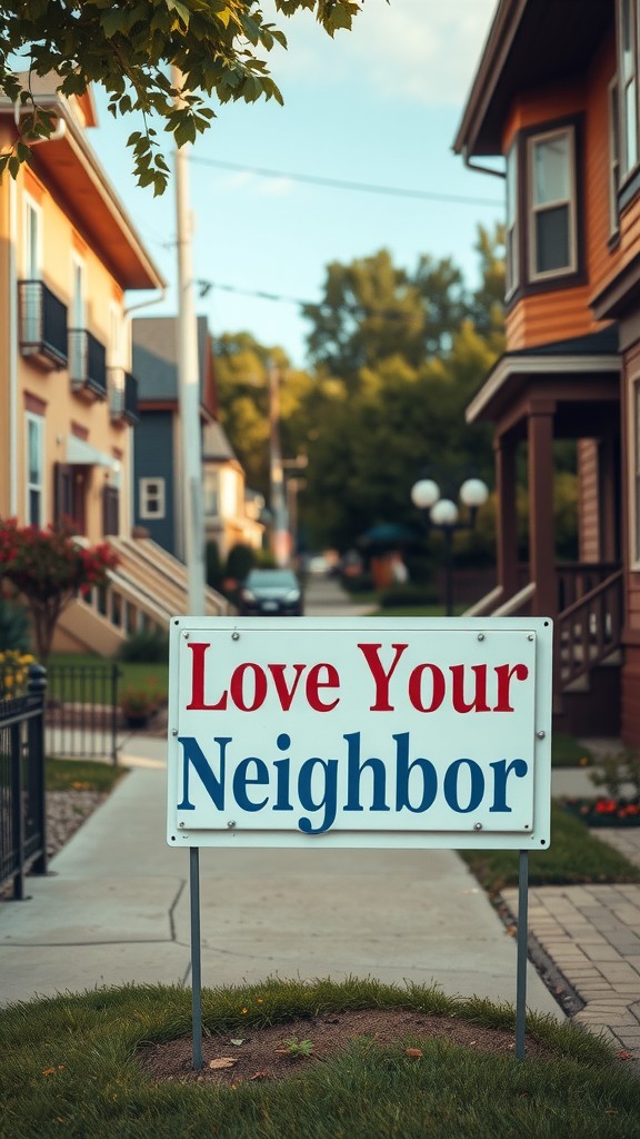 Loving Your Neighbor