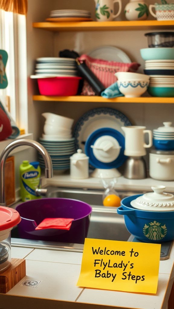 Organize Your Life: FlyLady's Baby Steps Journey