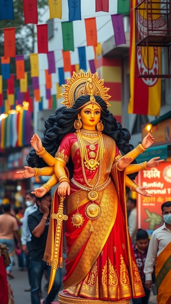 Celebrating Durga Puja in Mumbai