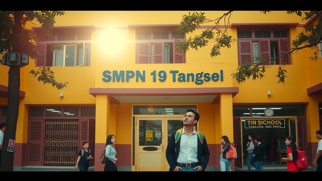 Hari Pertama MPLS Fakhri di SMPN 19 Tangsel