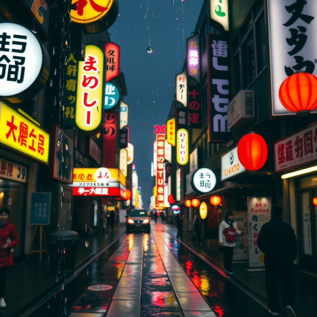 Neon Shadows: A Bladerunner Noir