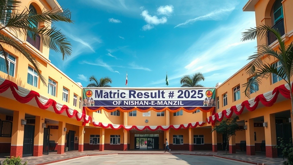 Nishan-e-Manzil City School Matric Result 2025 Celebration