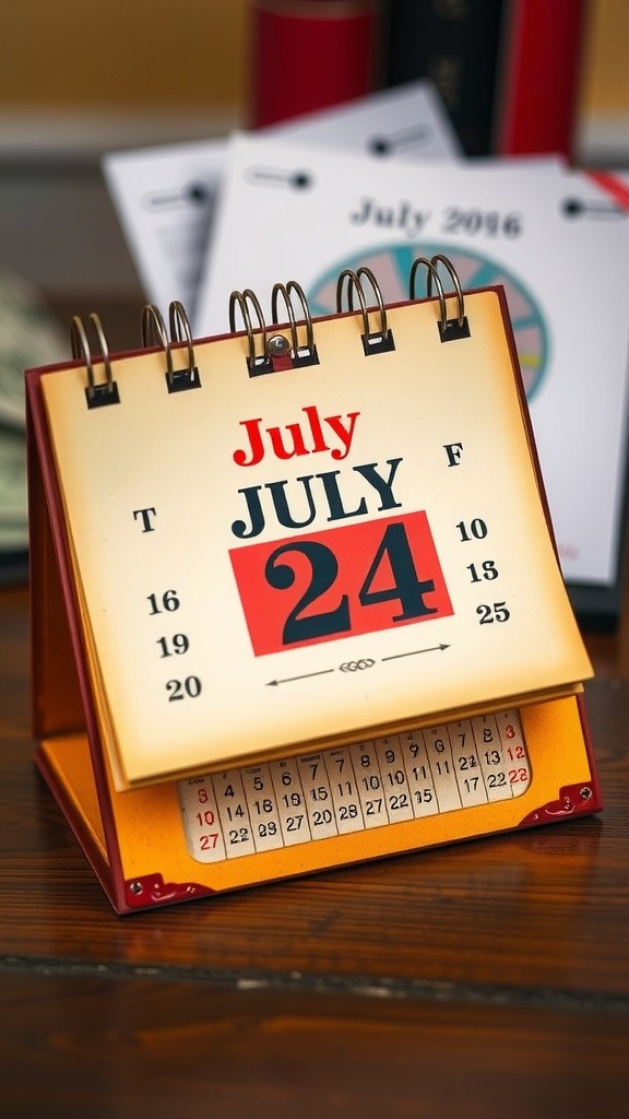 Historic Moments on July 24