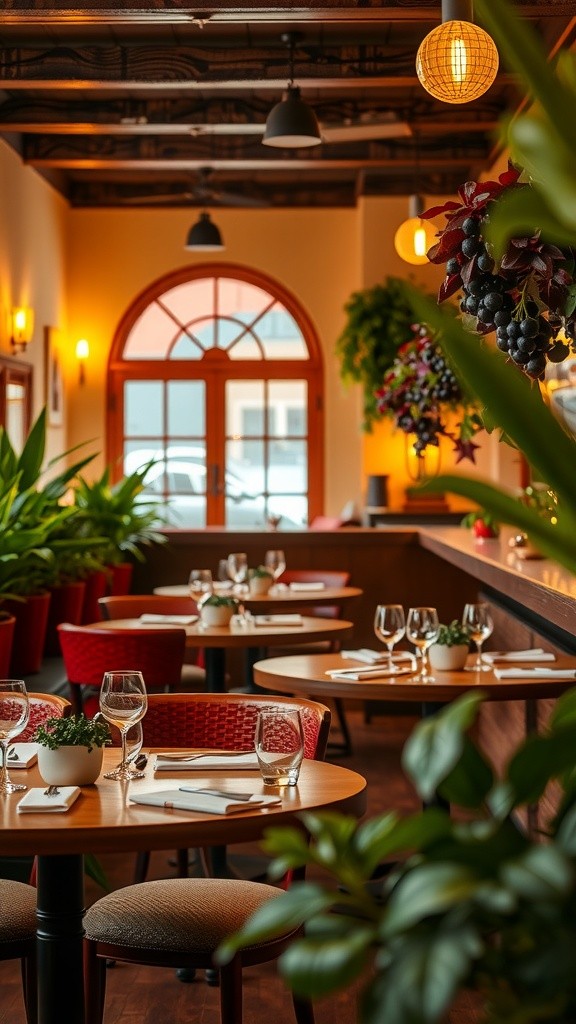 Couple Dining at a Restaurant