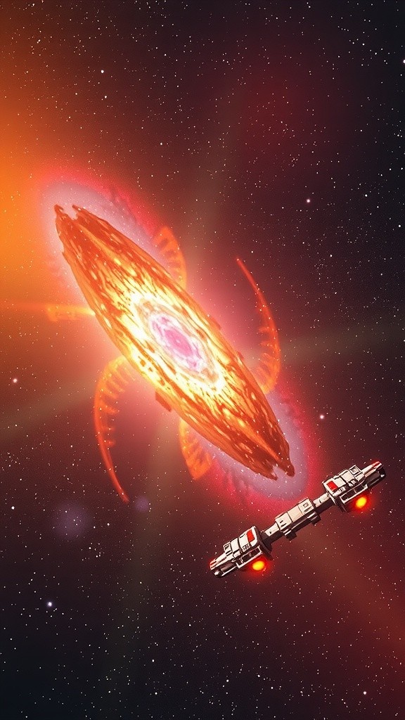 Star-Crossed in Space: The Tale of Romeo and Juliet on Rival Stations