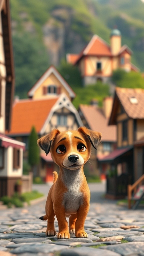 The Sad Puppy Who Helps Everyone