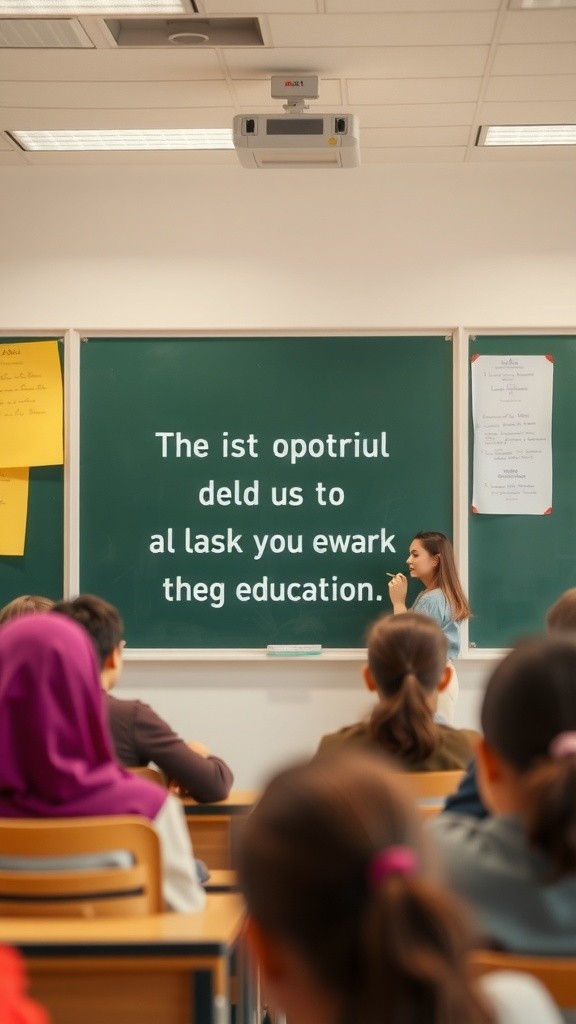 Education: The Catalyst for Change