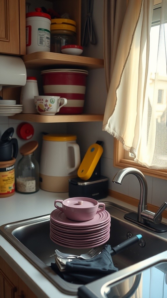 COMFEE' Portable Countertop Dishwasher: Ideal for Apartments & RVs with 7 Programs and UV Hygiene