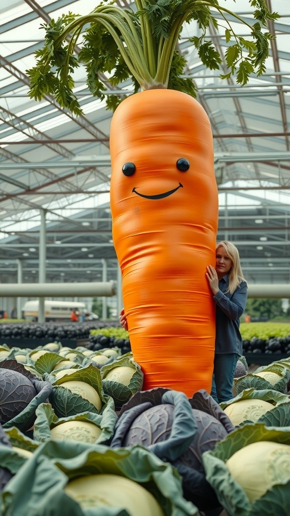 Whimsical Harvest: Celebrating the Joy of Farming and Fresh Vegetables