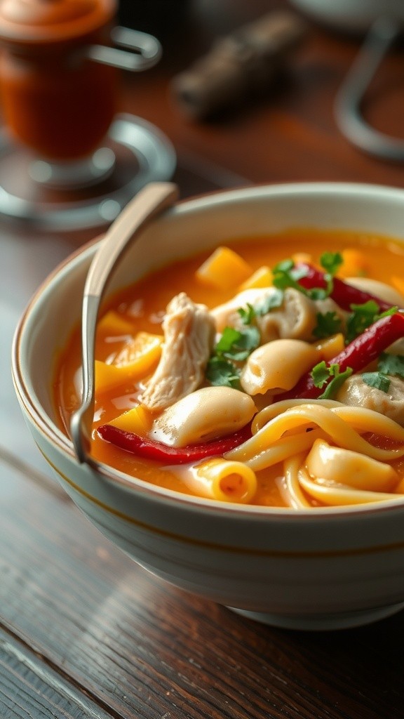 Delicious Chicken Noodles Await!
