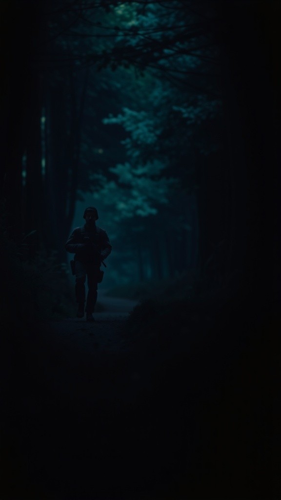 Nighttime Tactical Mission: Infiltration in Enemy Territory