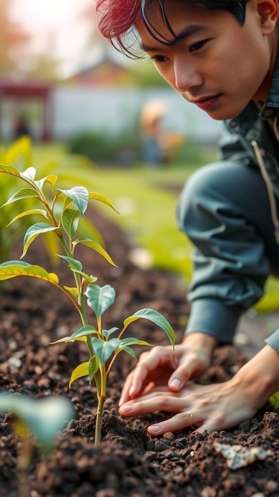 Planting Success: The Mango Tree Journey