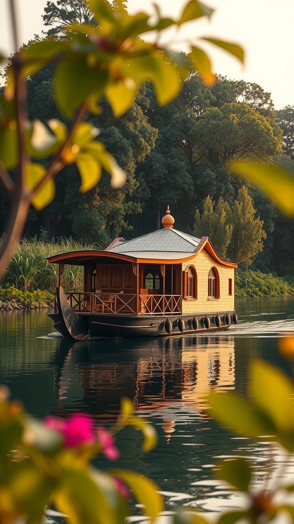 টাঙ্গুয়ার হাওরে বিলাসবহুল হাউজ বোটের ভ্রমণ