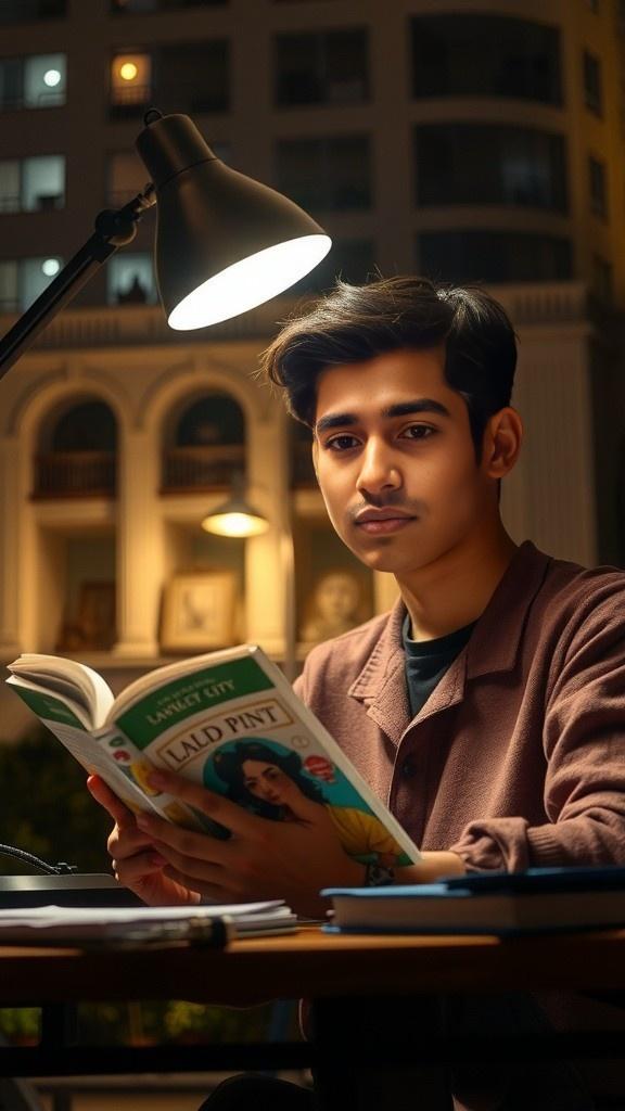 রাতে বই পড়া ও আত্মবিশ্বাসের কাহিনী