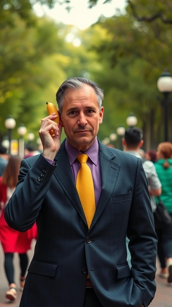 The Banana Phone Surprise 🍌☎️