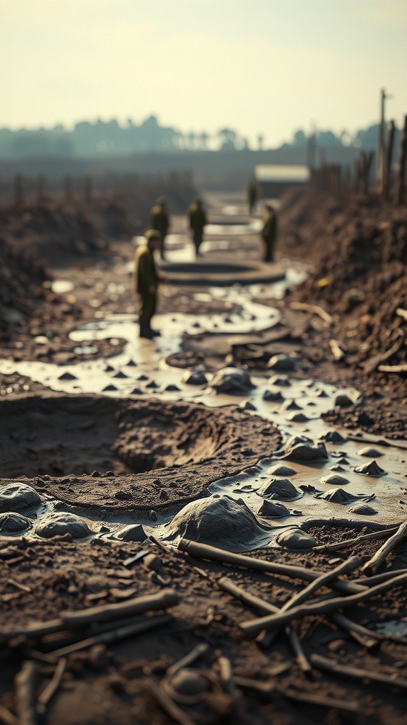 Chlorine Gas Assault: A 1915 Battlefield Nightmare