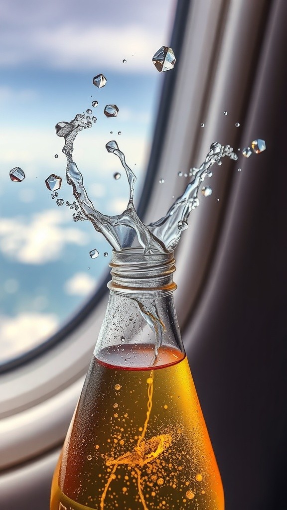 Why You Can't Open a Bottle on a Plane