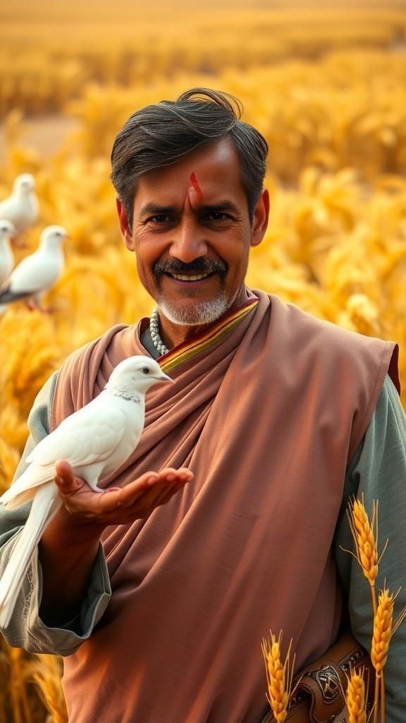 उम्मीद की खेती: बूढ़ा किसान और कबूतर की कहानी