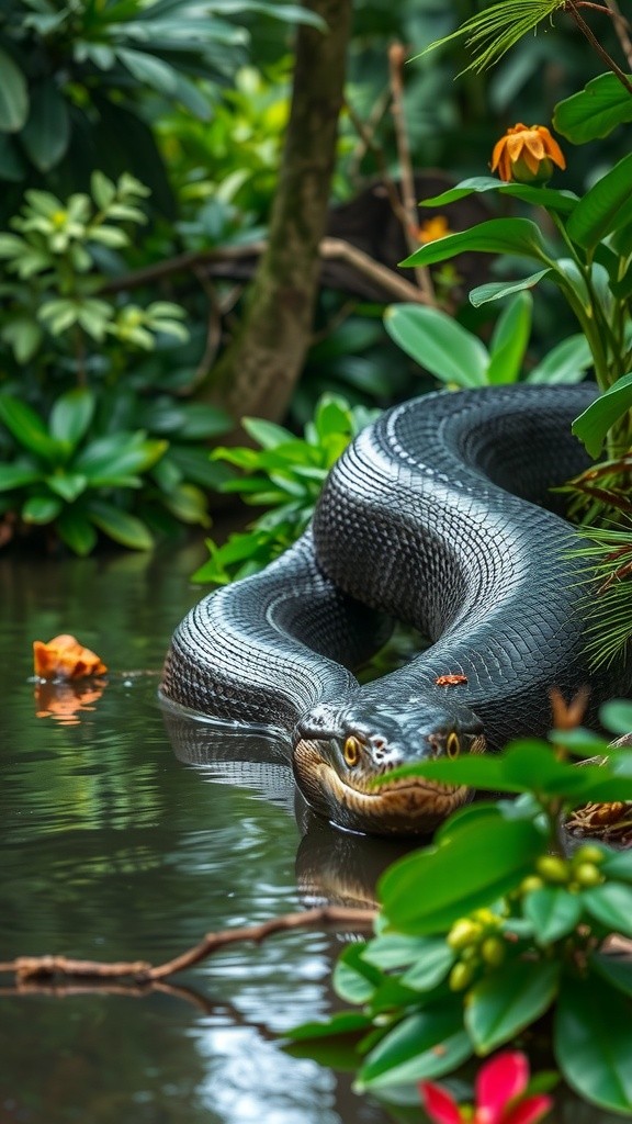7.5 मीटर लंबा Northern Green Anaconda: Eunectes akayima की रहस्यमयी खोज!