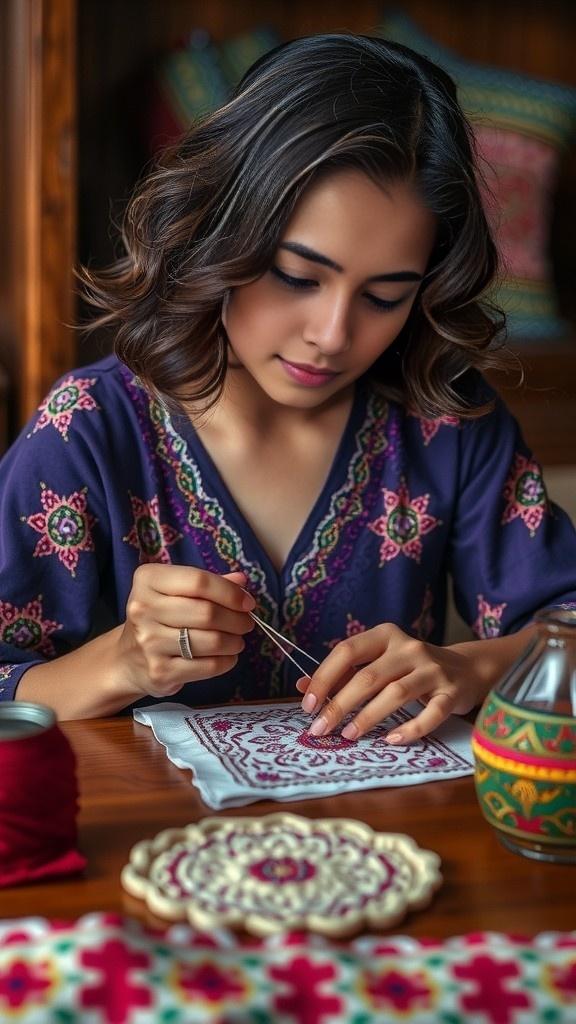 حباكة الأمل: فنون يدوية تعيد السلام للنفس