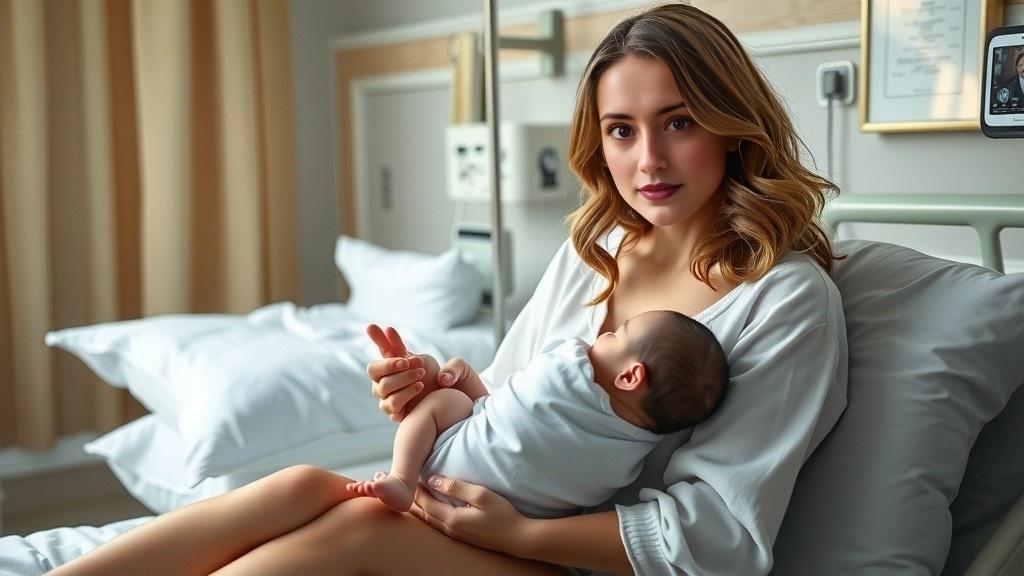 Breastfeeding Moments: A Mother and Nurse