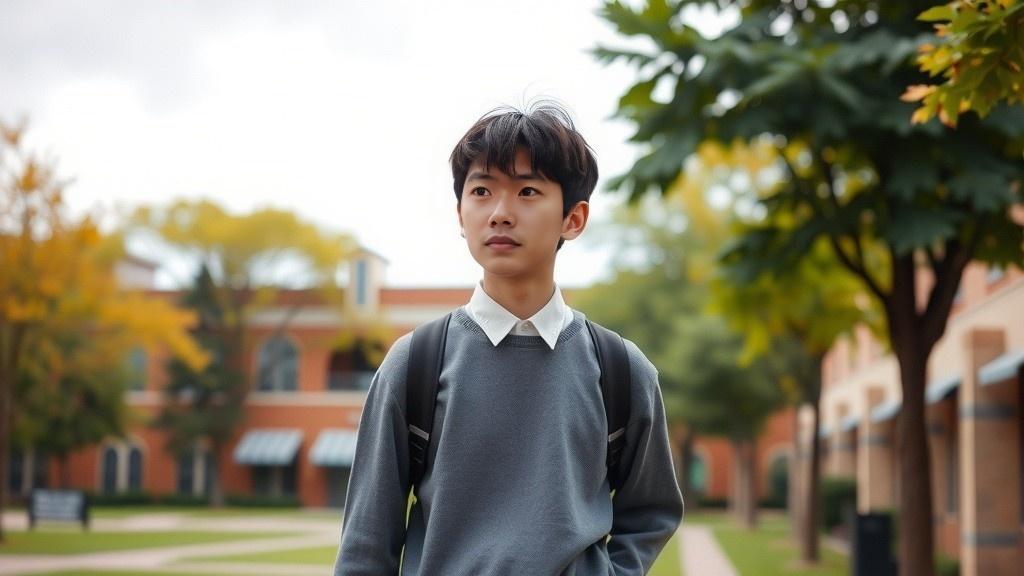 Campus Crush: A Shy Encounter