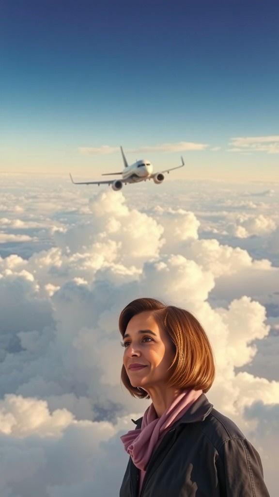 Sara's Skyward Dream: The Journey of a Young Pilot