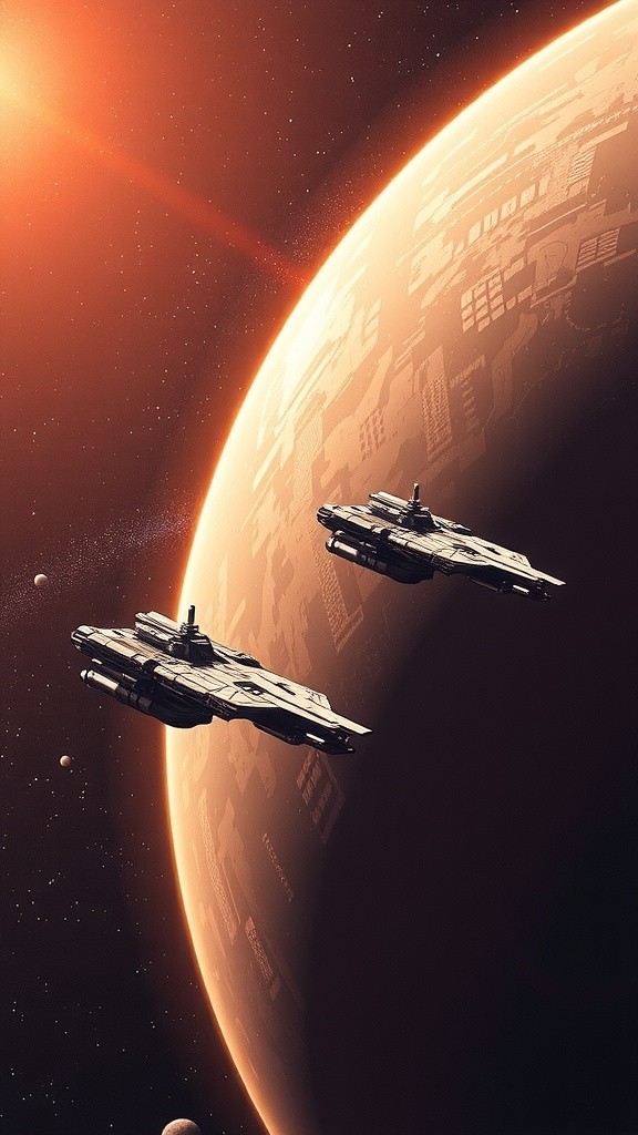 Star-Crossed in Space: A Futuristic Tale of Romeo and Juliet