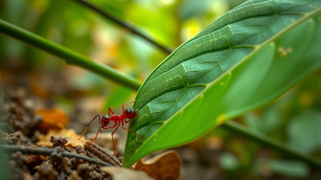 Teamwork of the Little Ant