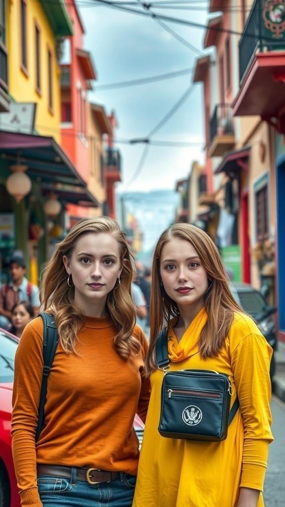 American Girls Exploring Pakistani Street Life