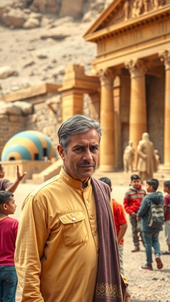 استكشاف الآثار: درس ممتع للأطفال