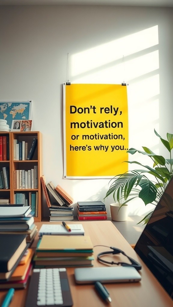 Konsistensi Lebih Penting dari Motivasi